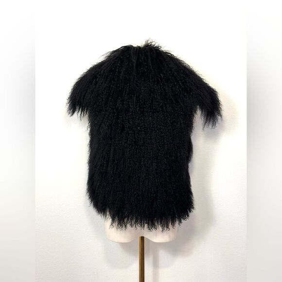 Isabel Marant Black Lambskin Leather Vest Women’s Size 8 (Isabel Marant 3) - Picture 6 of 12